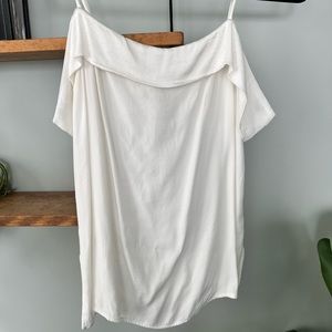 White tank - off shoulder